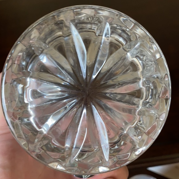 Made in Yugoslavia 24% lead crystal glass jar w lid - Picture 7 of 7